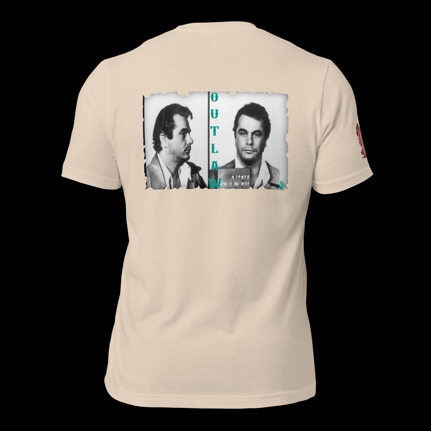 John Gotti Gangster OUTLAW Unisex t-shirt
