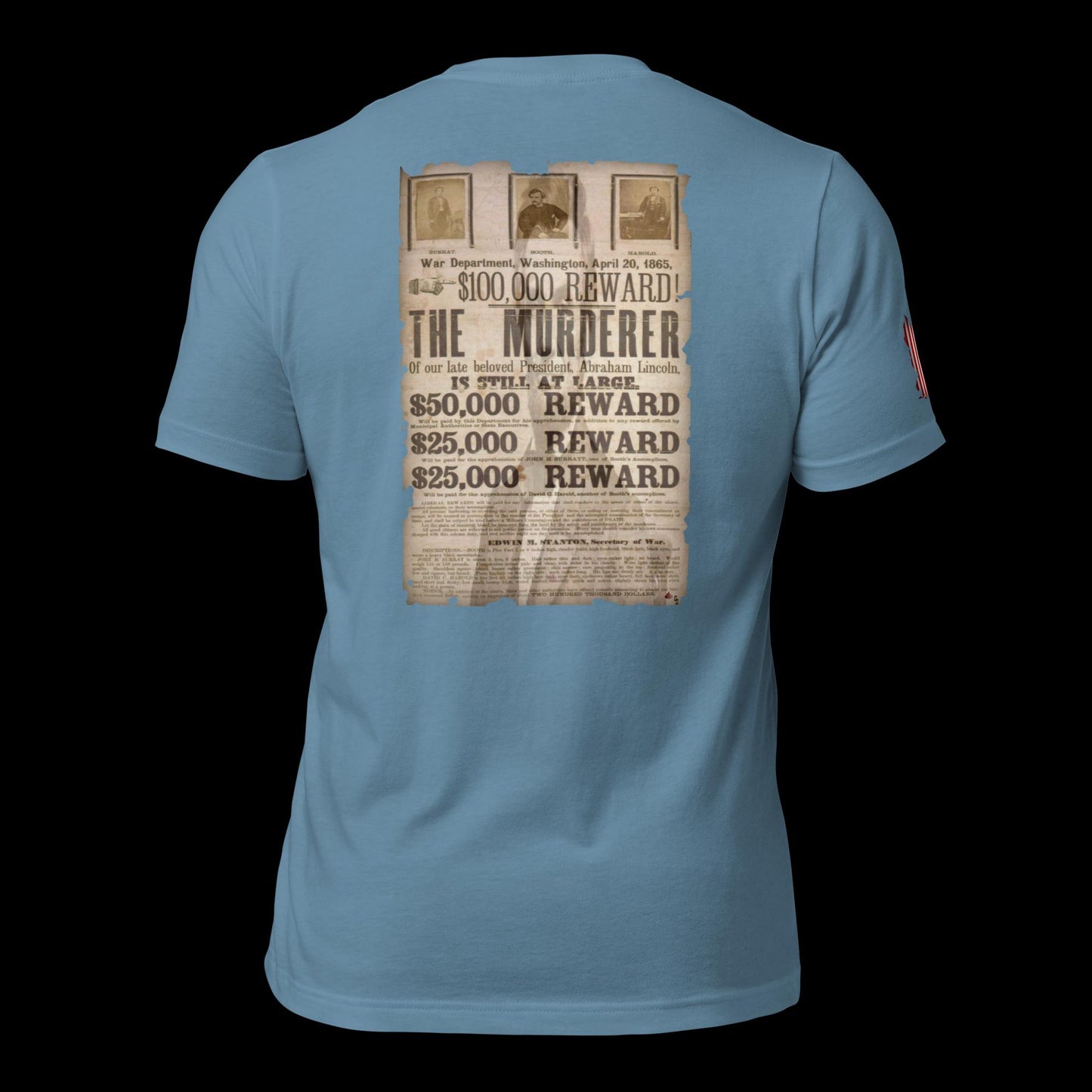 "WANTED" Lincoln Assassins Unisex t-shirt
