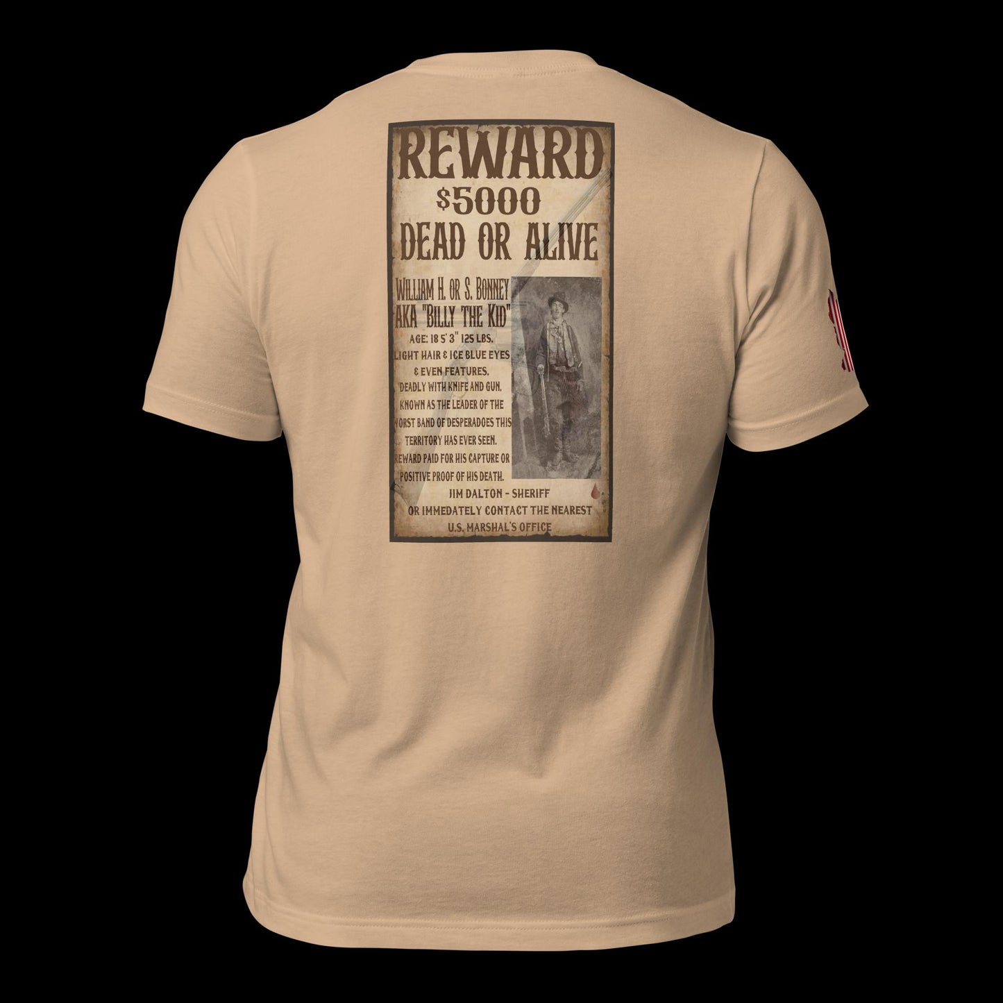 WANTED: Billy the Kid Unisex T-shirt