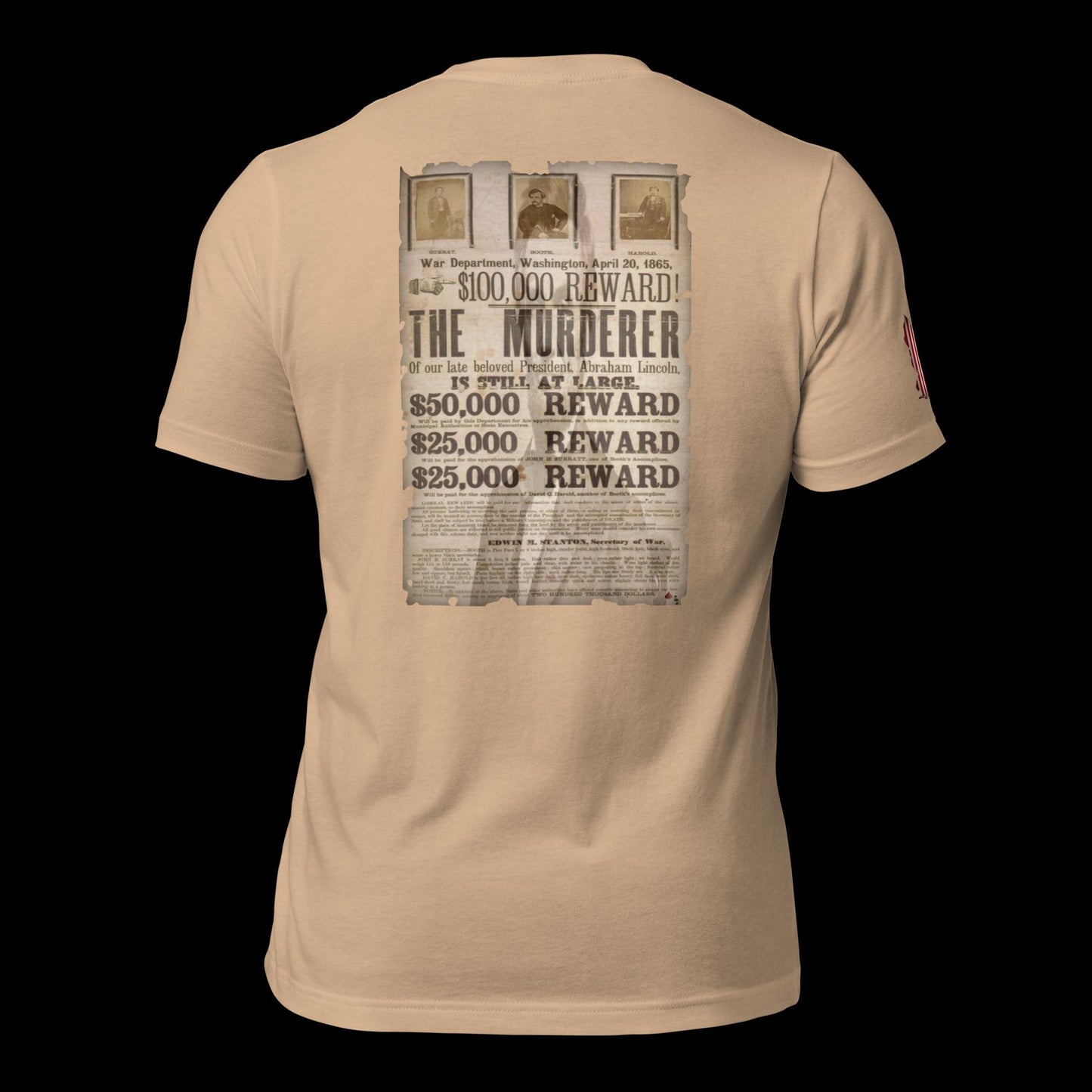 "WANTED" Lincoln Assassins Unisex t-shirt