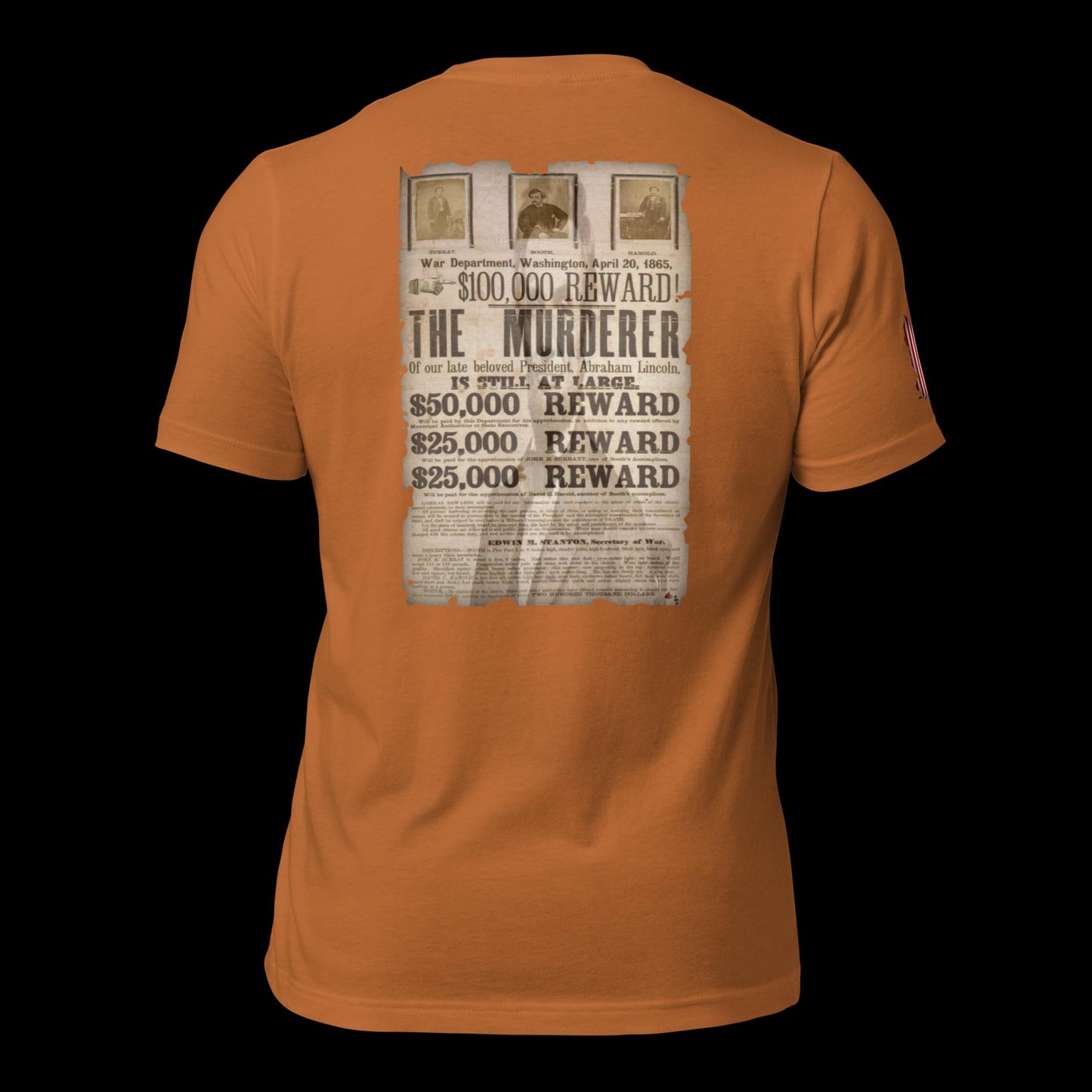 "WANTED" Lincoln Assassins Unisex t-shirt
