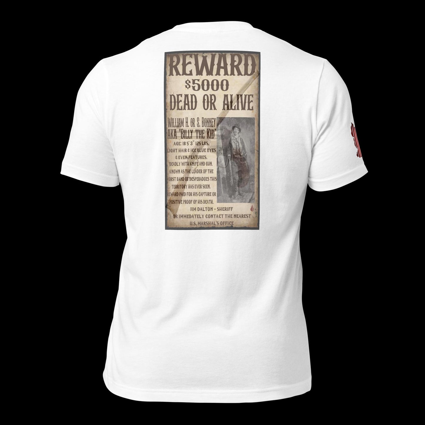 WANTED: Billy the Kid Unisex T-shirt