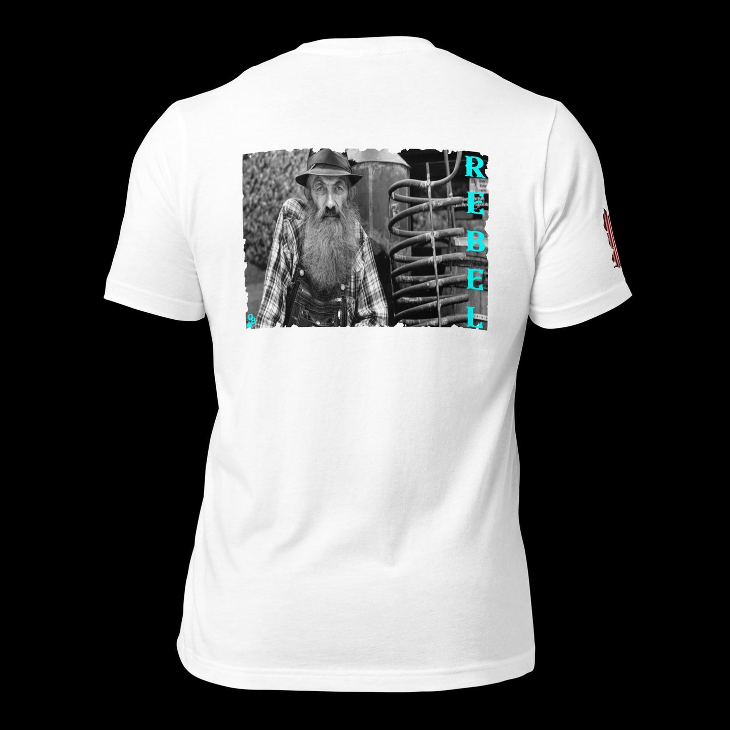 REBEL Popcorn Sutton Unisex t-shirt