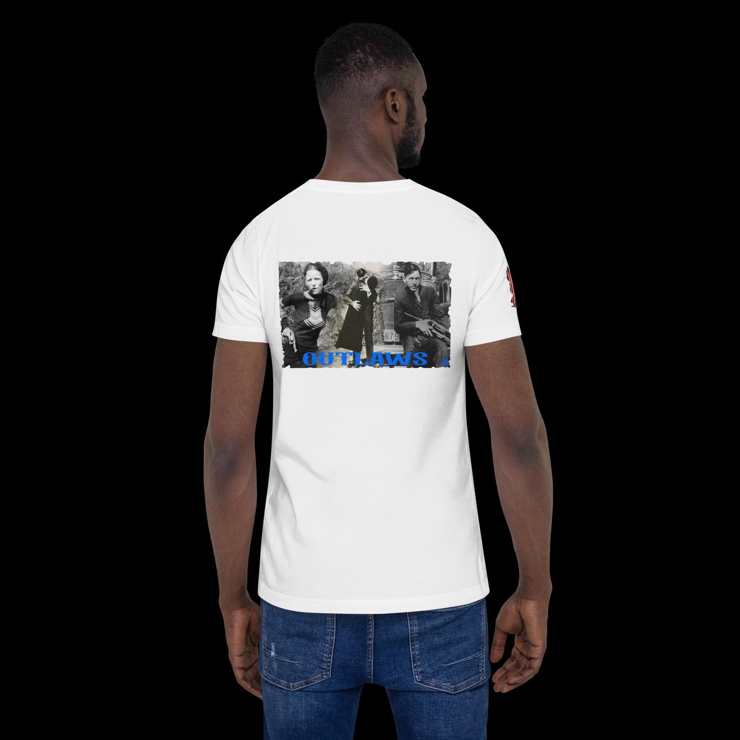 Bonnie & Clyde OUTLAW Unisex t-shirt