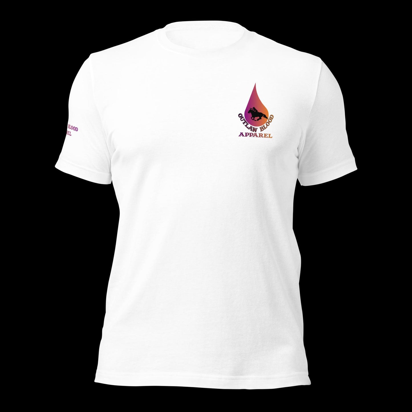 Desert Sunset Rider Unisex T-Shirt