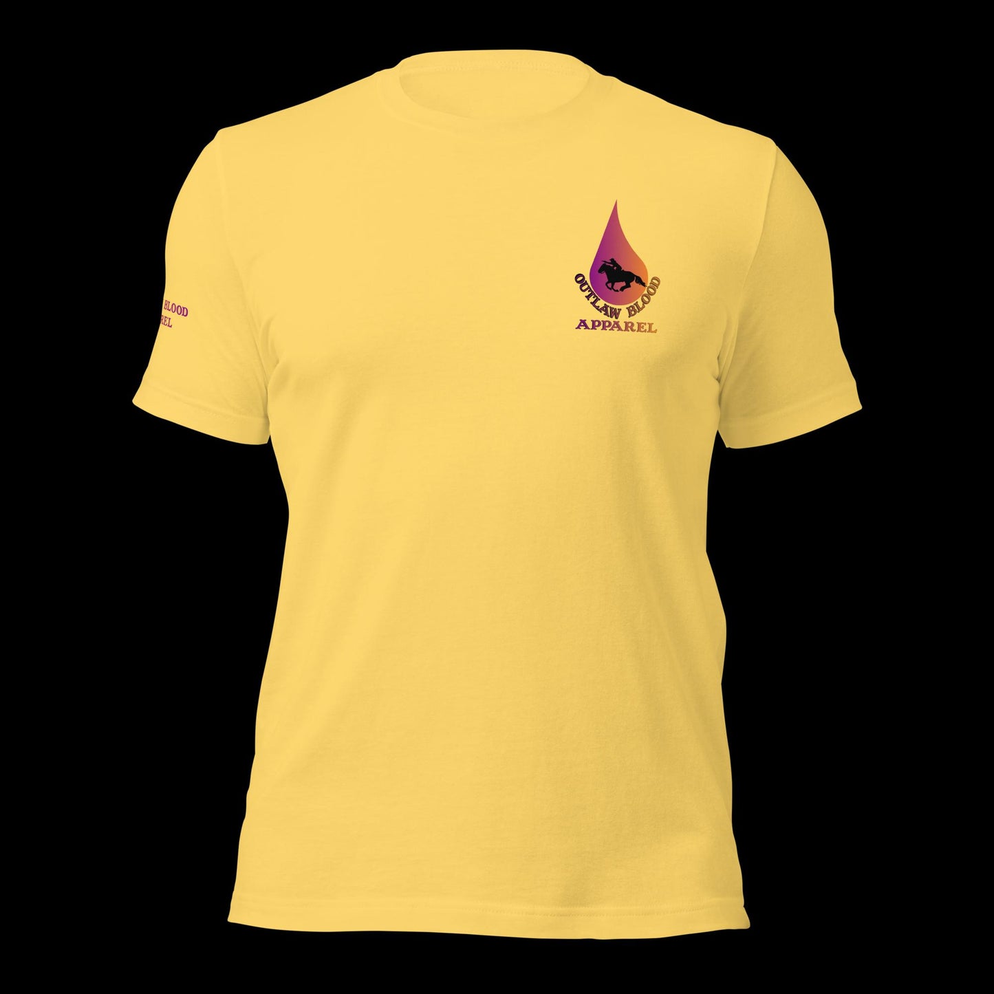 Desert Sunset Rider Unisex T-Shirt