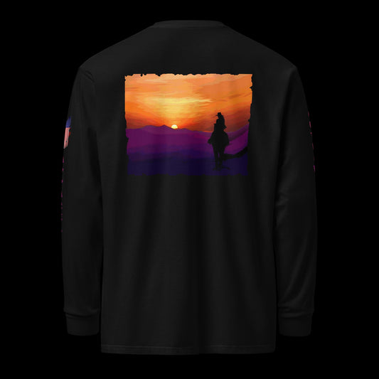 Into the Sunset long-sleeve shirt