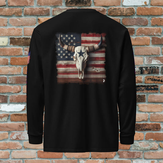 "Star-Spangled" long-sleeve shirt