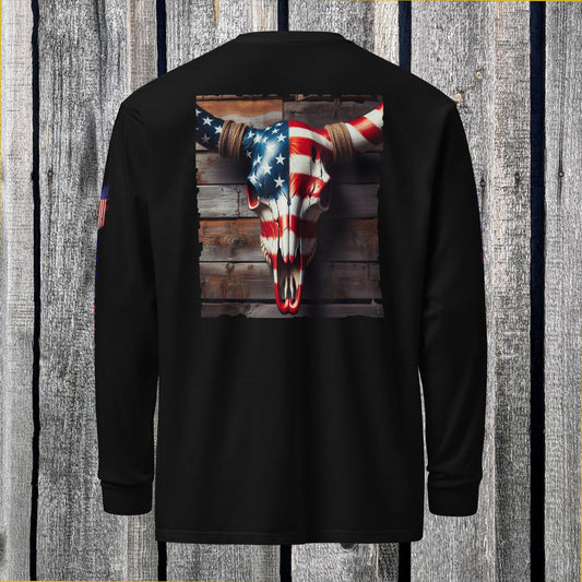 American Spirit long-sleeve shirt