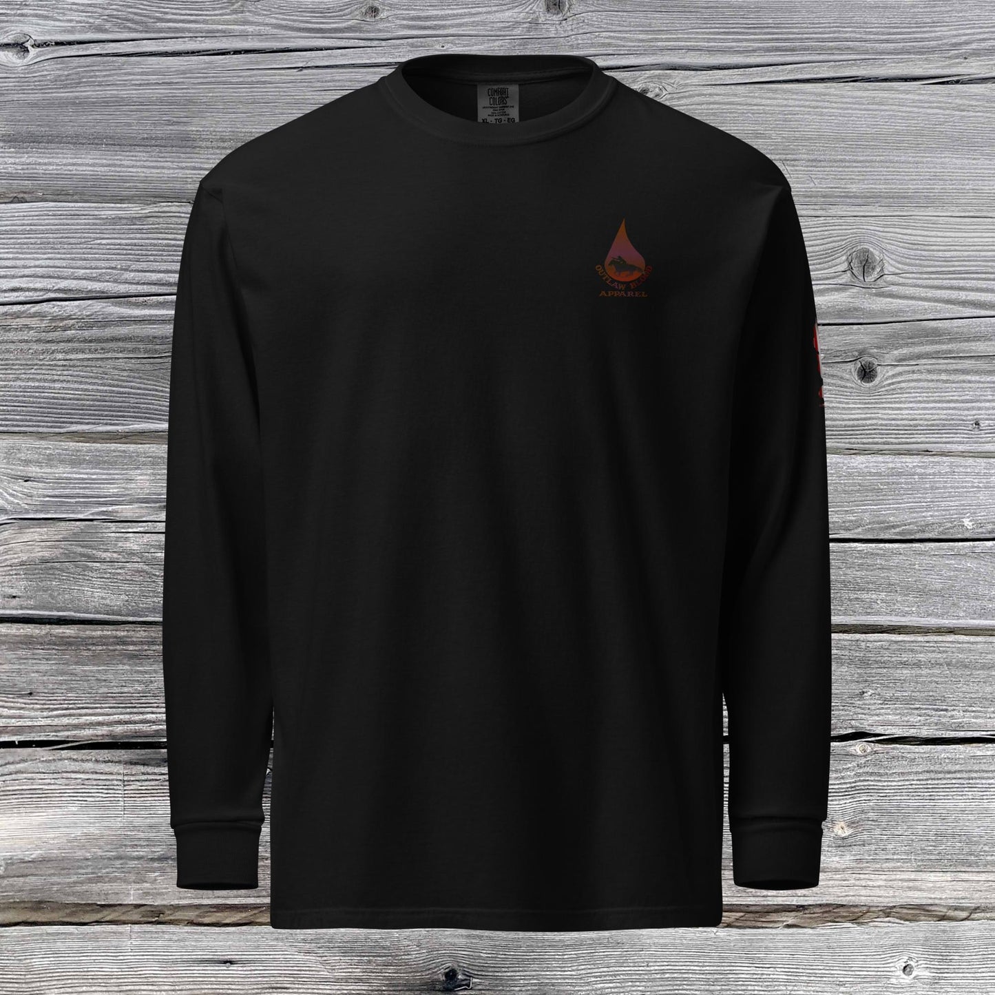 "WANTED" Butch Cassidy long-sleeve shirt