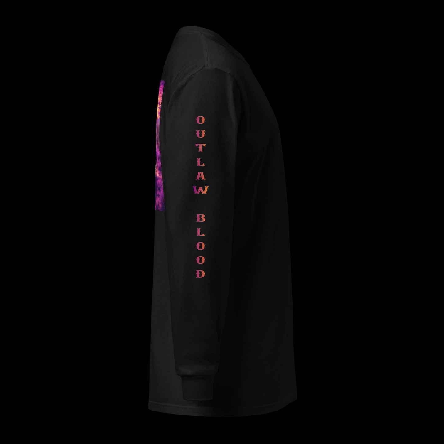 Desert Sunset Rider long-sleeve shirt