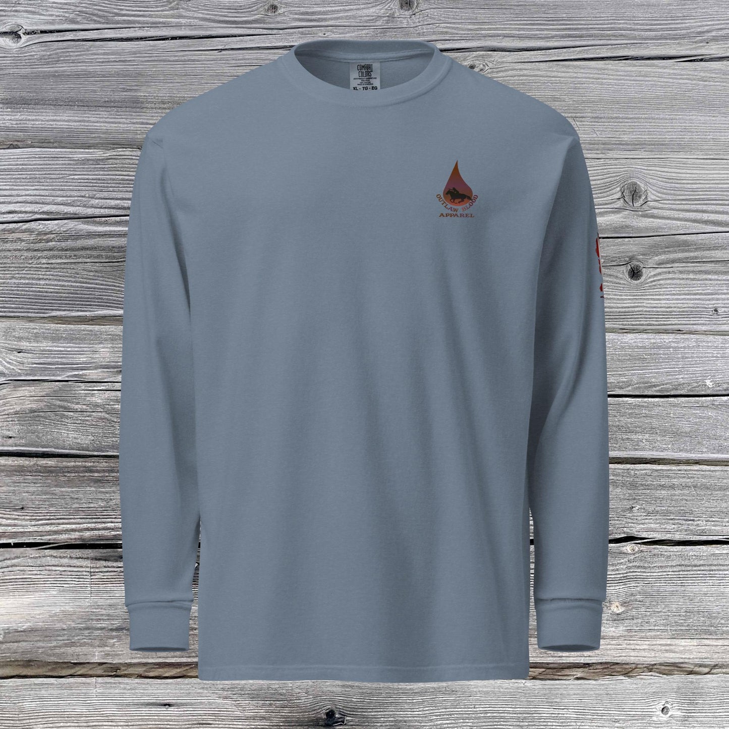 "WANTED" Butch Cassidy long-sleeve shirt