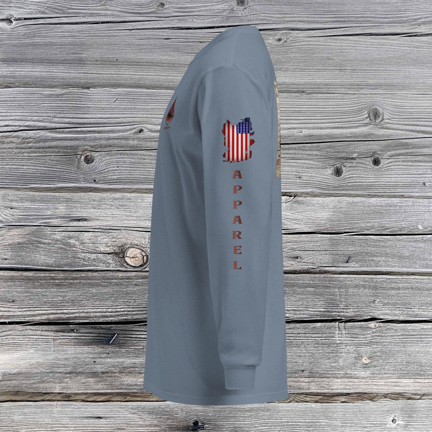 "WANTED" Butch Cassidy long-sleeve shirt