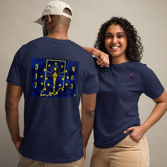 State of Indiana Unisex t-shirt