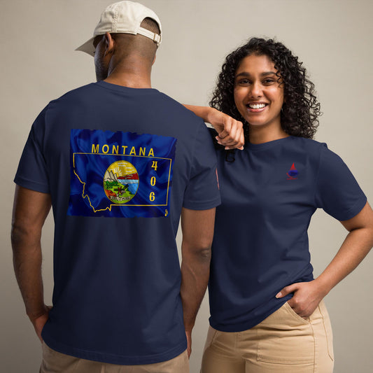 State of Montana Unisex t-shirt