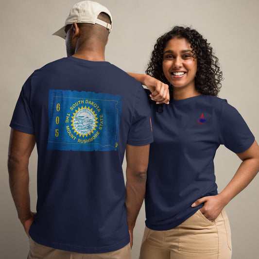 State of South Dakota Unisex t-shirt