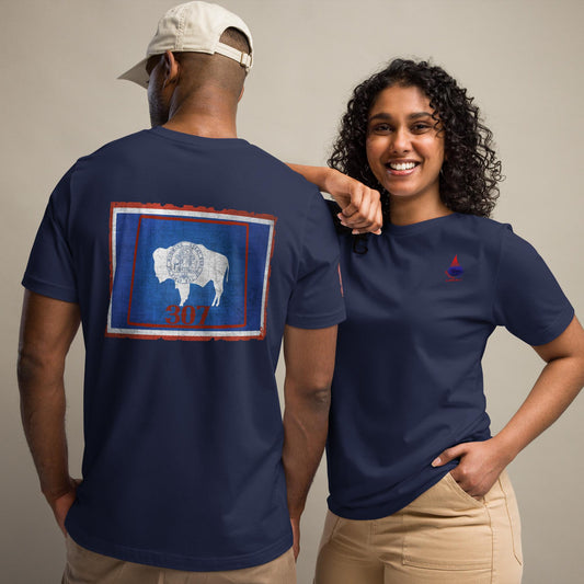 State of Wyoming Unisex t-shirt