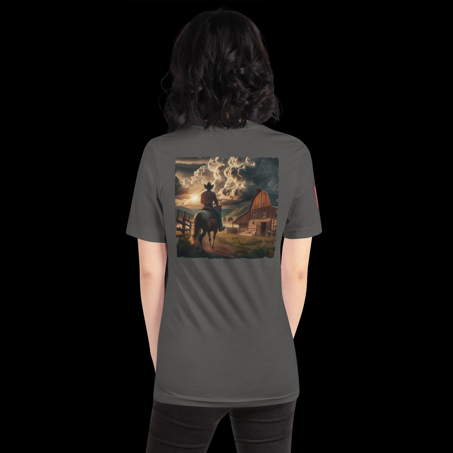 "Graceful Retreat" Unisex t-shirt