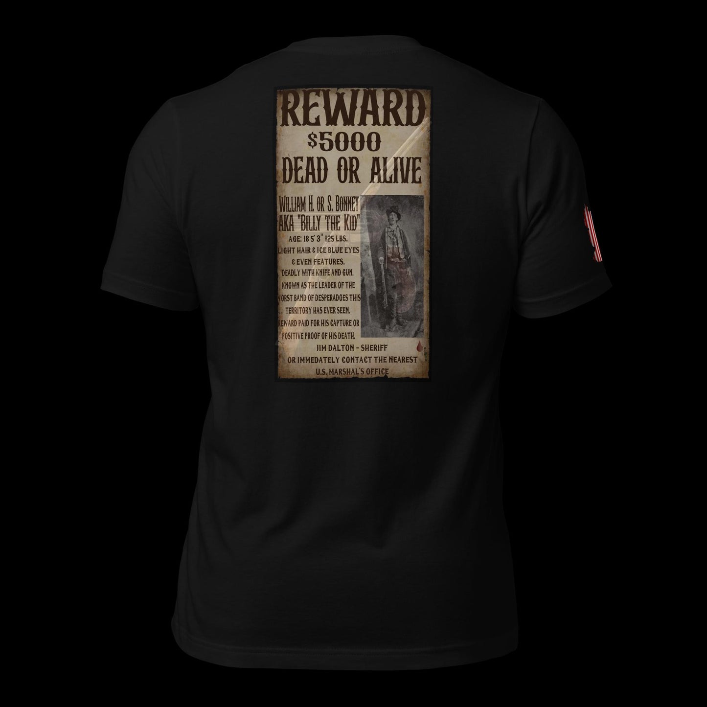 WANTED: Billy the Kid Unisex T-shirt