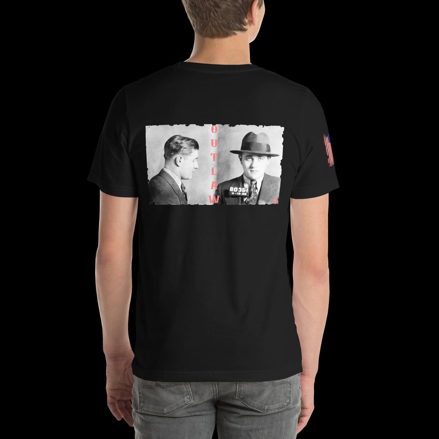 Bugsy Siegel Gangster OUTLAW Unisex t-shirt