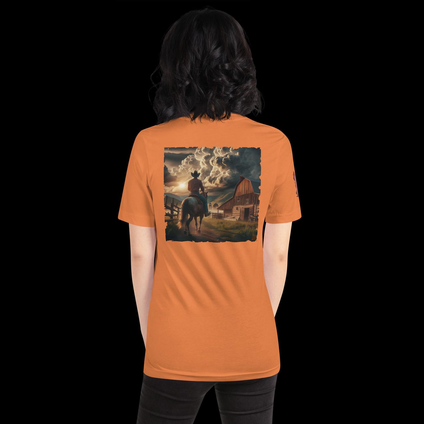 "Graceful Retreat" Unisex t-shirt