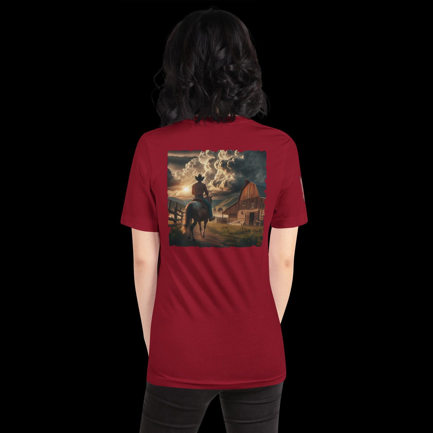 "Graceful Retreat" Unisex t-shirt