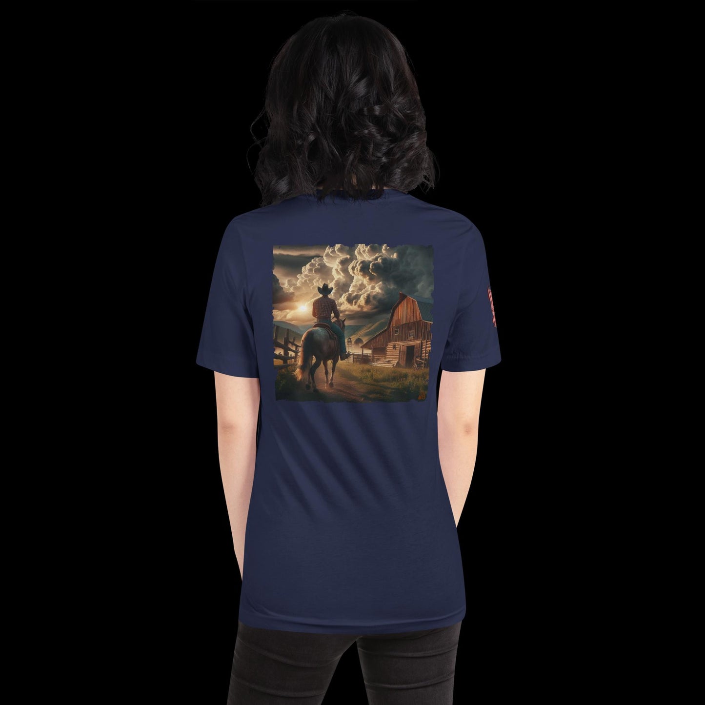 "Graceful Retreat" Unisex t-shirt