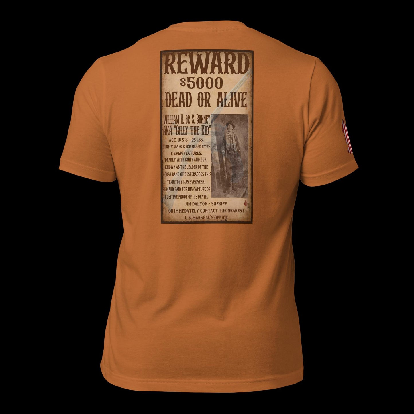 WANTED: Billy the Kid Unisex T-shirt